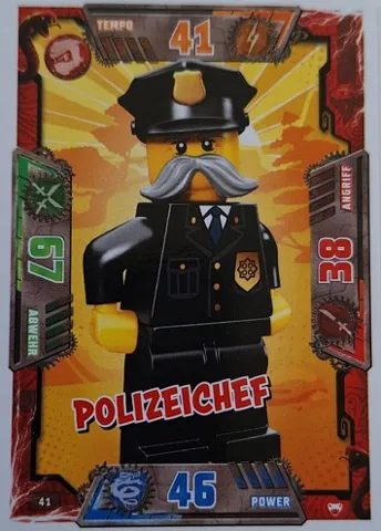 NINJAGO Trading Card Game (German) Series 2 - # 41 Polizeichef