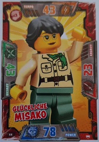 NINJAGO Trading Card Game (German) Series 2 - # 44 Glückliche Misako