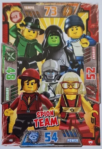 NINJAGO Trading Card Game (German) Series 2 - # 46 Spion Team