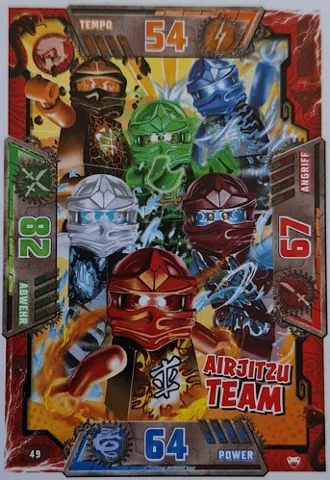 NINJAGO Trading Card Game (German) Series 2 - # 49 Airjitzu Team
