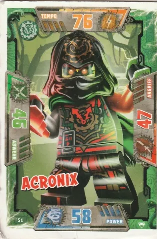 NINJAGO Trading Card Game (German) Series 2 - # 51 Acronix