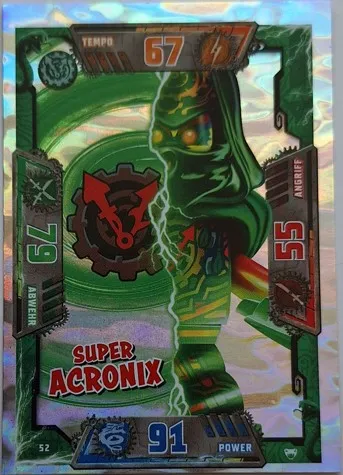 NINJAGO Trading Card Game (German) Series 2 - # 52 Super Acronix
