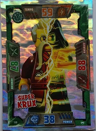 NINJAGO Trading Card Game (German) Series 2 - # 55 Super Krux