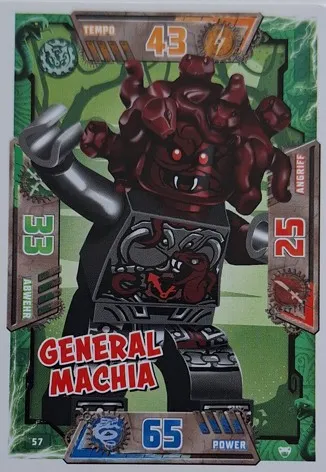NINJAGO Trading Card Game (German) Series 2 - # 57 General Machia