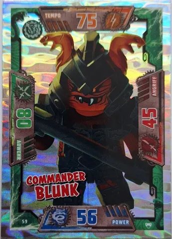 NINJAGO Trading Card Game (German) Series 2 - # 59 Commander Blunk