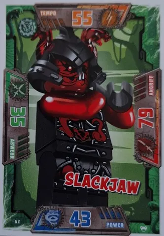 NINJAGO Trading Card Game (German) Series 2 - # 62 Slackjaw