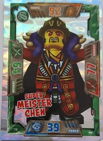 NINJAGO Trading Card Game (German) Series 2 - # 73 Super Meister Chen