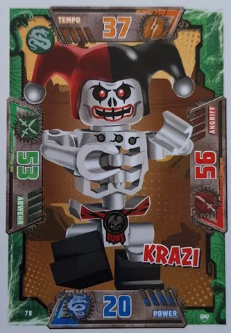 NINJAGO Trading Card Game (German) Series 2 - # 78 Krazi