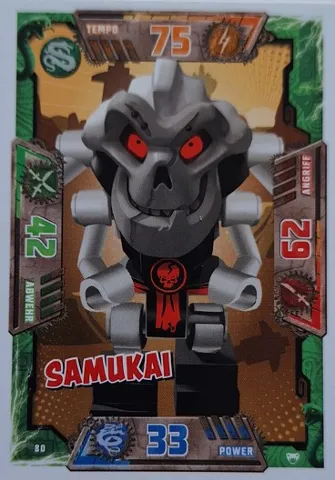 NINJAGO Trading Card Game (German) Series 2 - # 80 Samukai