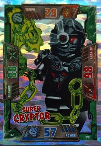 NINJAGO Trading Card Game (German) Series 2 - # 82 Super Cryptor