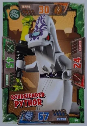 NINJAGO Trading Card Game (German) Series 2 - # 84 Schreiender Pythor
