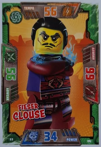 NINJAGO Trading Card Game (German) Series 2 - # 89 Fieser Clouse