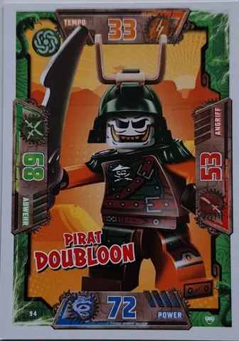 NINJAGO Trading Card Game (German) Series 2 - # 94 Pirat Doubloon