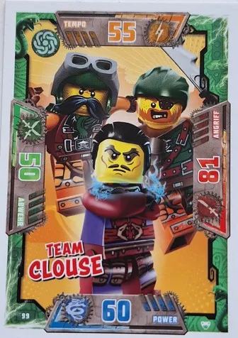 NINJAGO Trading Card Game (German) Series 2 - # 99 Team Clouse