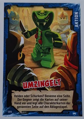 NINJAGO Trading Card Game (German) Series 2 - # 101 Umzingelt