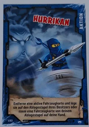NINJAGO Trading Card Game (German) Series 2 - # 103 Hurrikan