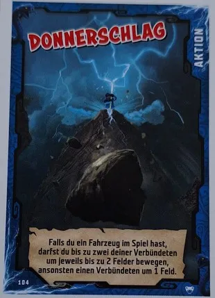 NINJAGO Trading Card Game (German) Series 2 - # 104 Donnerschlag