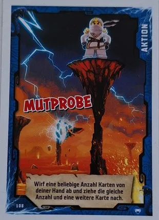 NINJAGO Trading Card Game (German) Series 2 - # 108 Mutprobe
