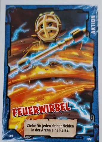 NINJAGO Trading Card Game (German) Series 2 - # 109 Feuerwirbel