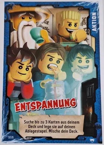 NINJAGO Trading Card Game (German) Series 2 - # 111 Entspannung