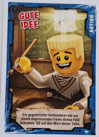 NINJAGO Trading Card Game (German) Series 2 - # 116 Gute Idee