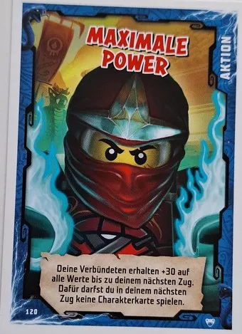 NINJAGO Trading Card Game (German) Series 2 - # 120 Maximale Power