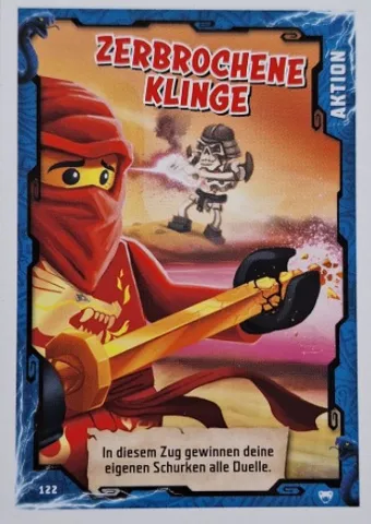 NINJAGO Trading Card Game (German) Series 2 - # 122 Zerbrochene Klinge