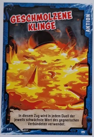 NINJAGO Trading Card Game (German) Series 2 - # 125 Geschmolzene Klinge