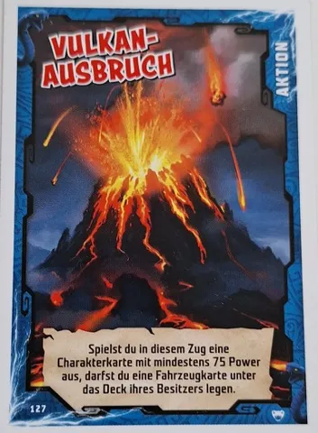 NINJAGO Trading Card Game (German) Series 2 - # 127 Vulkan-Ausbruch
