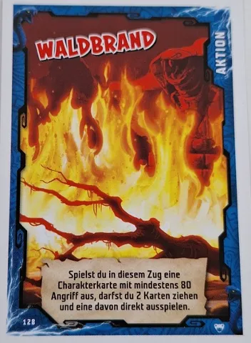 NINJAGO Trading Card Game (German) Series 2 - # 128 Waldbrand