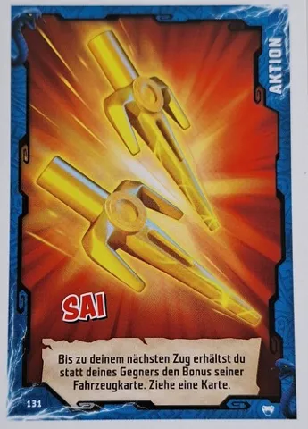 NINJAGO Trading Card Game (German) Series 2 - # 131 Sai