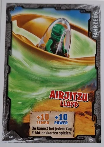 NINJAGO Trading Card Game (German) Series 2 - # 141 Airjitzu Lloyd