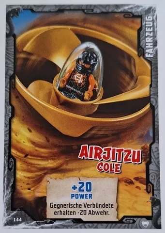 NINJAGO Trading Card Game (German) Series 2 - # 144 Airjitzu Cole