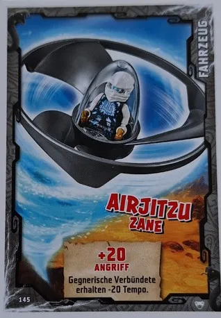 NINJAGO Trading Card Game (German) Series 2 - # 145 Airjitzu Zane