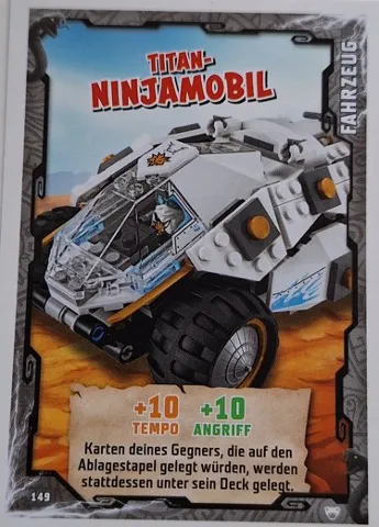 NINJAGO Trading Card Game (German) Series 2 - # 149 Titan-Ninjamobil