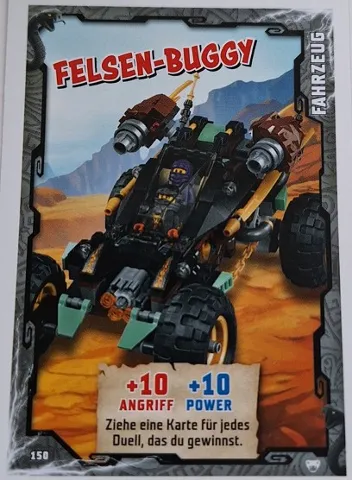 NINJAGO Trading Card Game (German) Series 2 - # 150 Felsen-Buggy