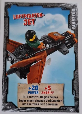 NINJAGO Trading Card Game (German) Series 2 - # 155 Luftpiraten-Jet