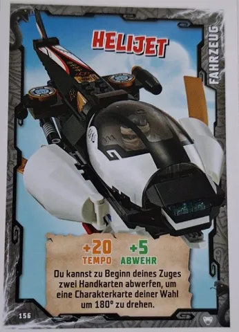 NINJAGO Trading Card Game (German) Series 2 - # 156 Helijet