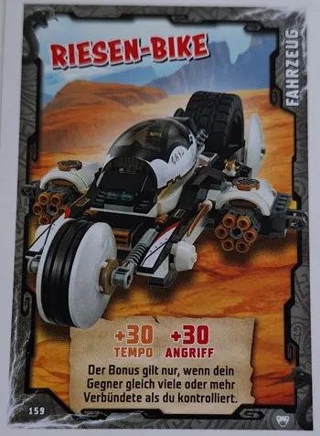 NINJAGO Trading Card Game (German) Series 2 - # 159 Riesen-Bike