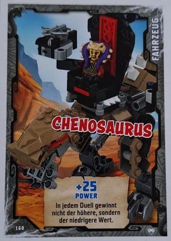 NINJAGO Trading Card Game (German) Series 2 - # 160 Chenosaurus