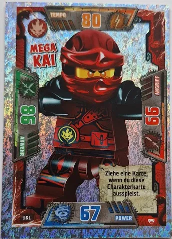 NINJAGO Trading Card Game (German) Series 2 - # 161 Mega Kai