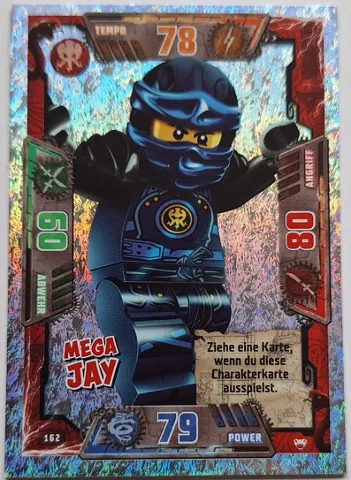 NINJAGO Trading Card Game (German) Series 2 - # 162 Mega Jay