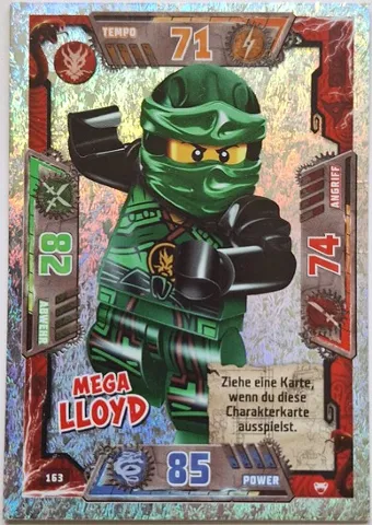 NINJAGO Trading Card Game (German) Series 2 - # 163 Mega Lloyd