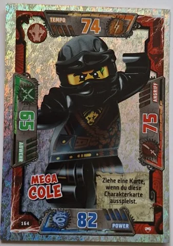 NINJAGO Trading Card Game (German) Series 2 - # 164 Mega Cole