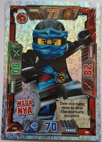 NINJAGO Trading Card Game (German) Series 2 - # 166 Mega Nya