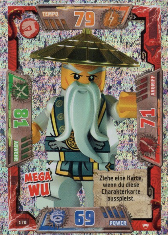 NINJAGO Trading Card Game (German) Series 2 - # 170 Mega Wu