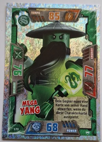 NINJAGO Trading Card Game (German) Series 2 - # 173 Mega Yang