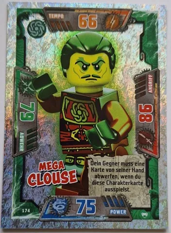 NINJAGO Trading Card Game (German) Series 2 - # 174 Mega Clouse