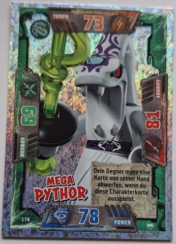 NINJAGO Trading Card Game (German) Series 2 - # 176 Mega Pythor