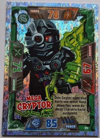 NINJAGO Trading Card Game (German) Series 2 - # 178 Mega Cryptor